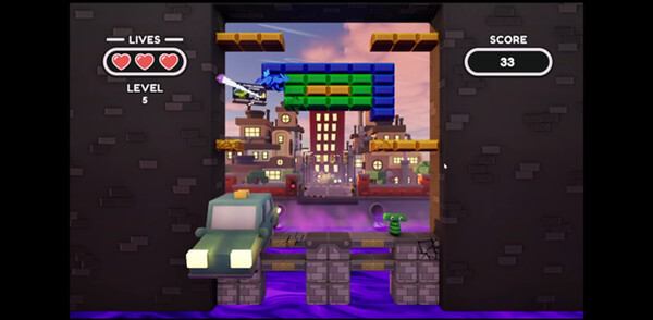 Screenshot z Bricks Over Blocks