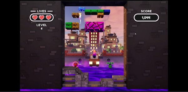Screenshot z Bricks Over Blocks