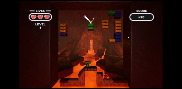 Screenshot z Bricks Over Blocks