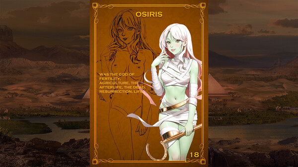 Screenshot z Erogoddess: Mirage - Digital Artbook