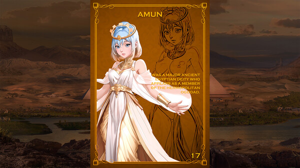 Screenshot z Erogoddess: Mirage - Digital Artbook