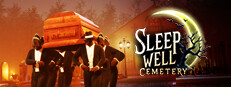 Sleep Well Cemetery Banner