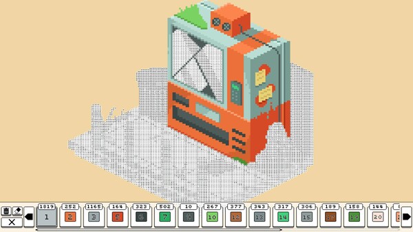Coloring Pixels - Isometric 3 Pack for steam Coloring Pixels - Isometric 3 Pack for steam