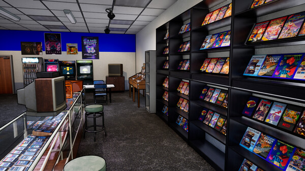Never Stop Gaming - An EPIC Video Game Store Simulation