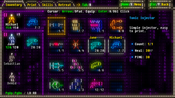 Effulgence RPG in-game screenshot 2