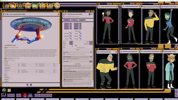 Fantasy Grounds - Star Trek Adventures: Lower Decks Season 2 Crew Pack