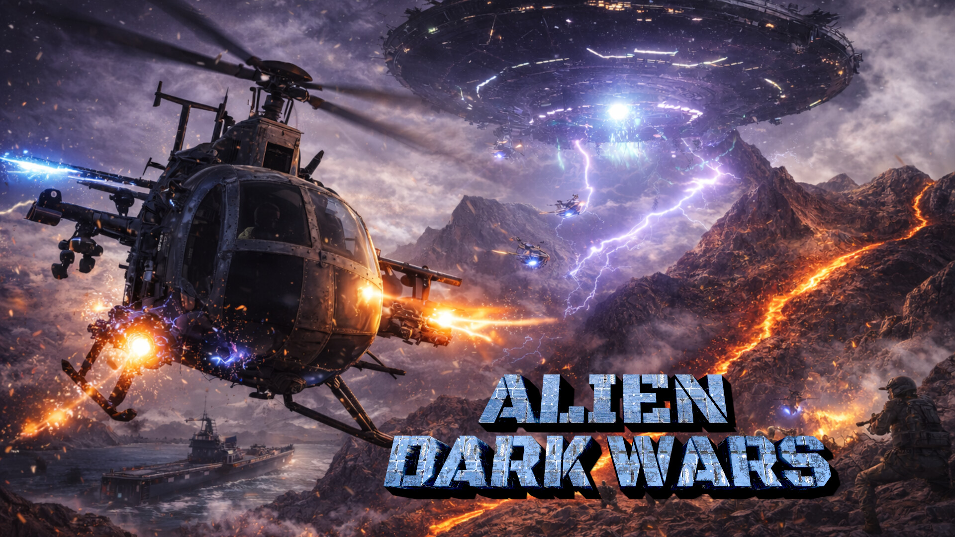 Alien Dark Wars screenshot #12