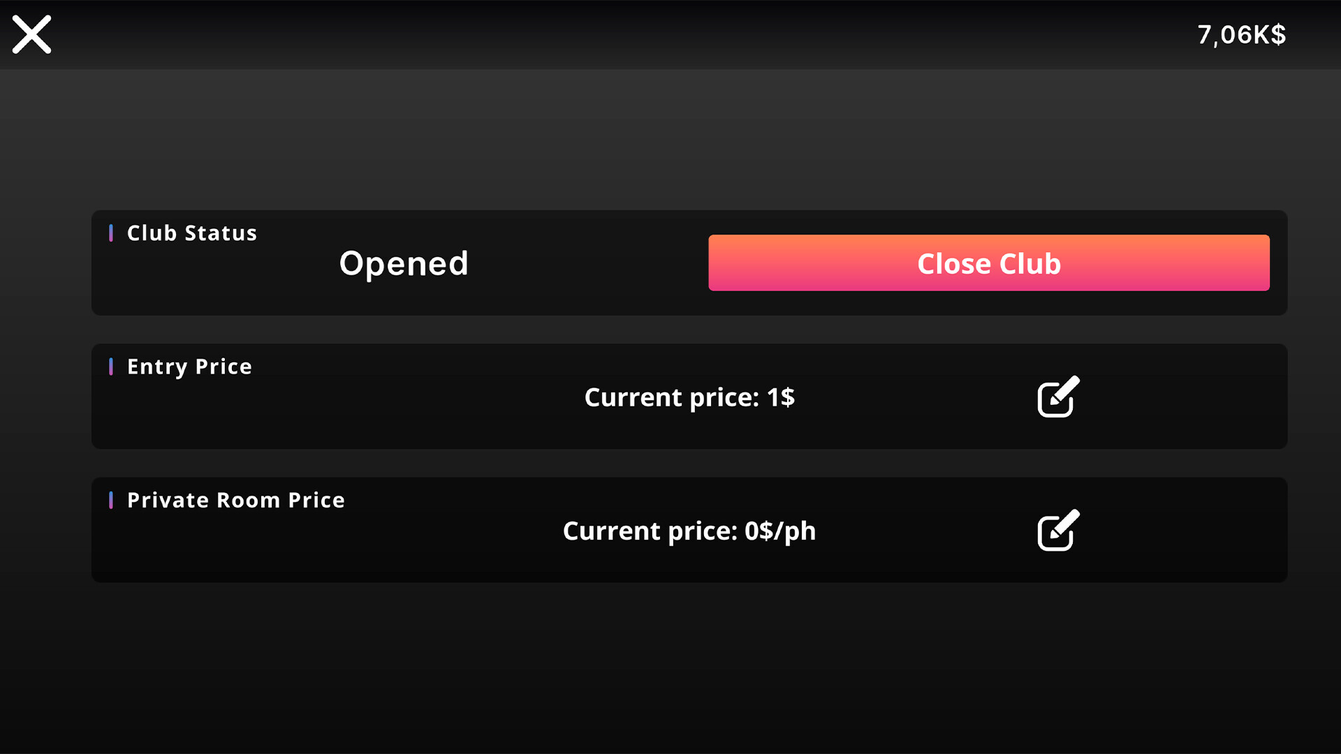 Night Club Sim: Midnight Tides screenshot #8