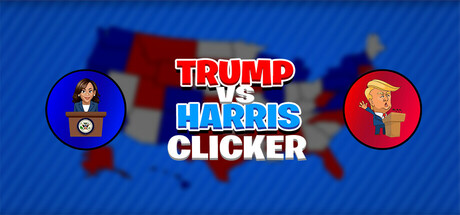 Trump vs Harris Clicker steam charts