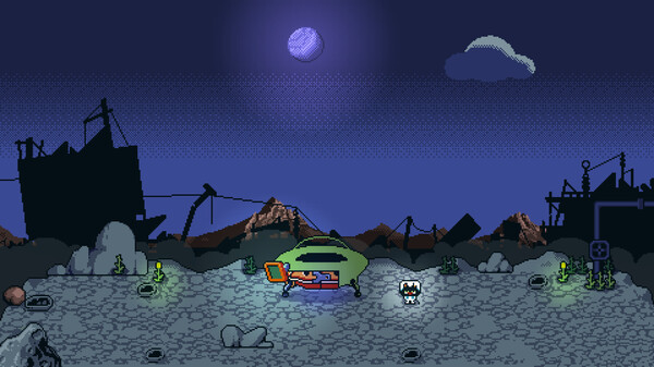 Screenshot z Alien Cat Story