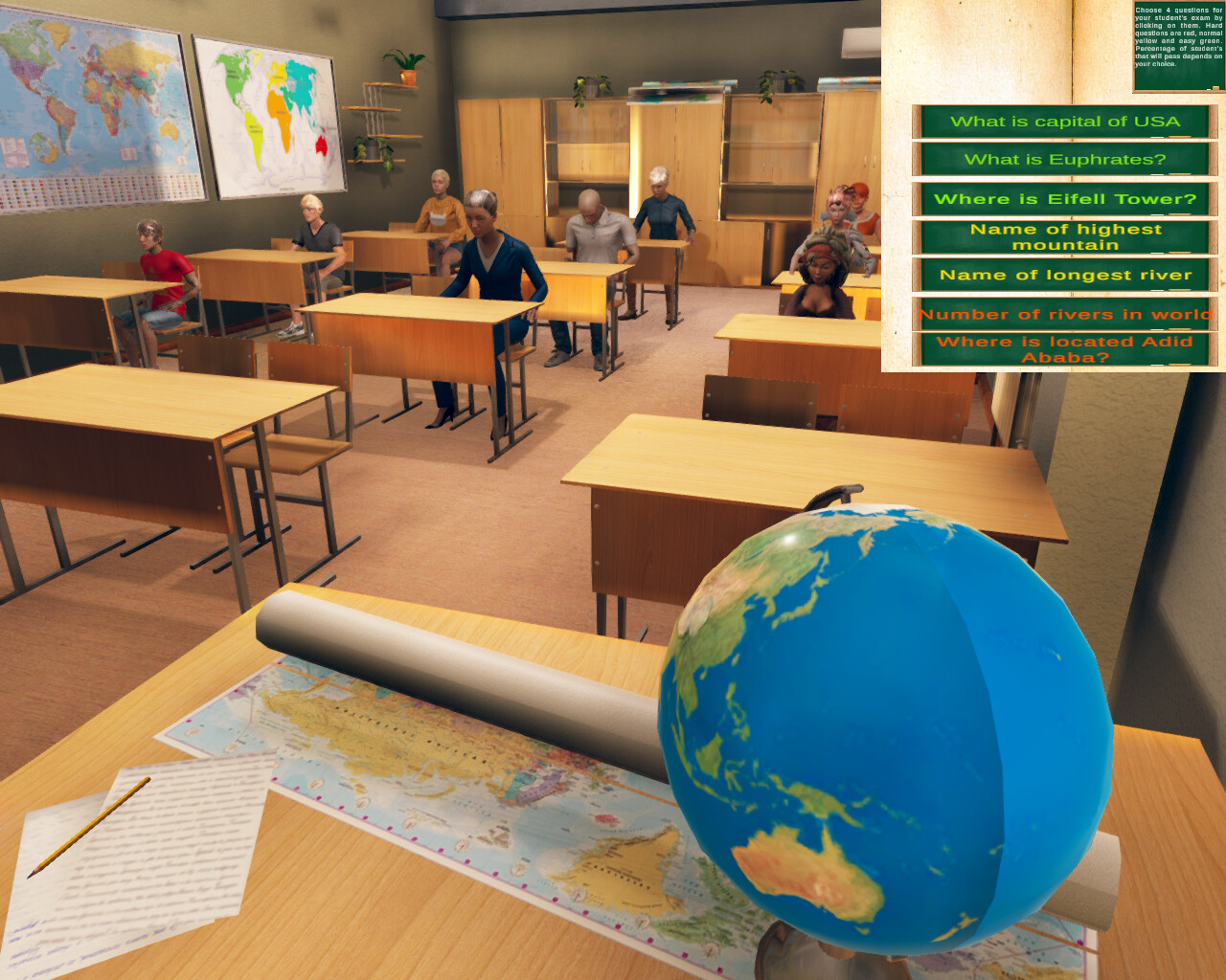 #1. Schoolteacher Simulator (Steam) 由: Eathrabaria