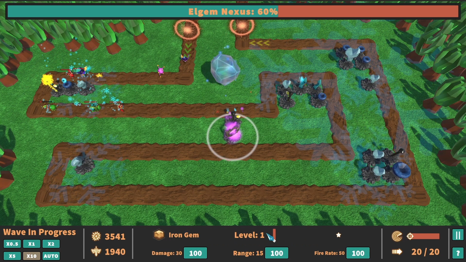 Elgem TD screenshot #2