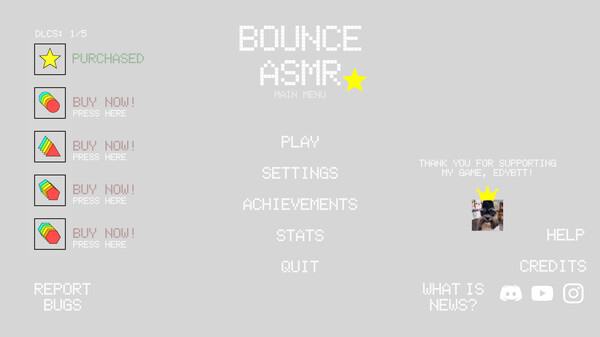 Bounce ASMR - Sponsor