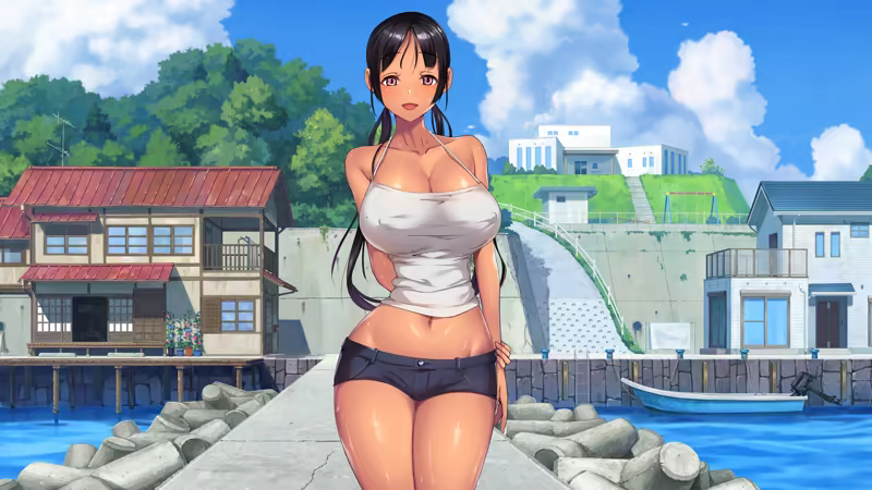 Koumi-Jima after Training with Konomi-chan live2d image