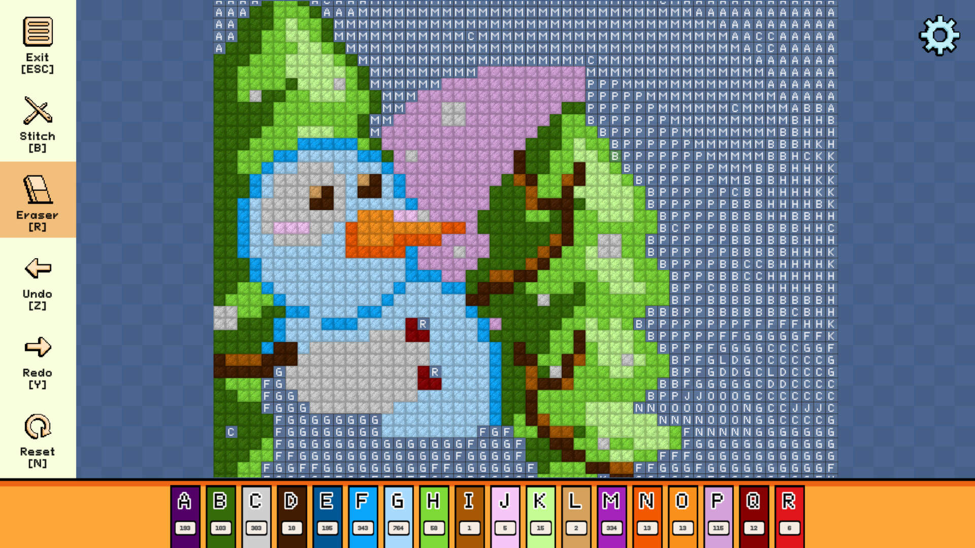 Pixel Cross Stitch - Winter Pack 3 Featured Screenshot #1