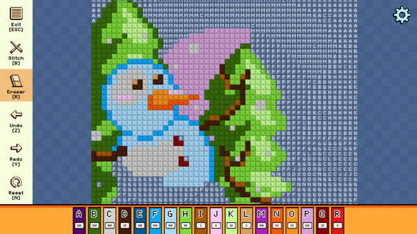 Pixel Cross Stitch - Winter Pack 3 for steam Pixel Cross Stitch - Winter Pack 3 for steam