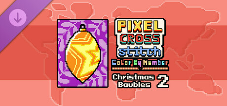 Pixel Cross Stitch - Christmas Baubles Pack 2 banner image