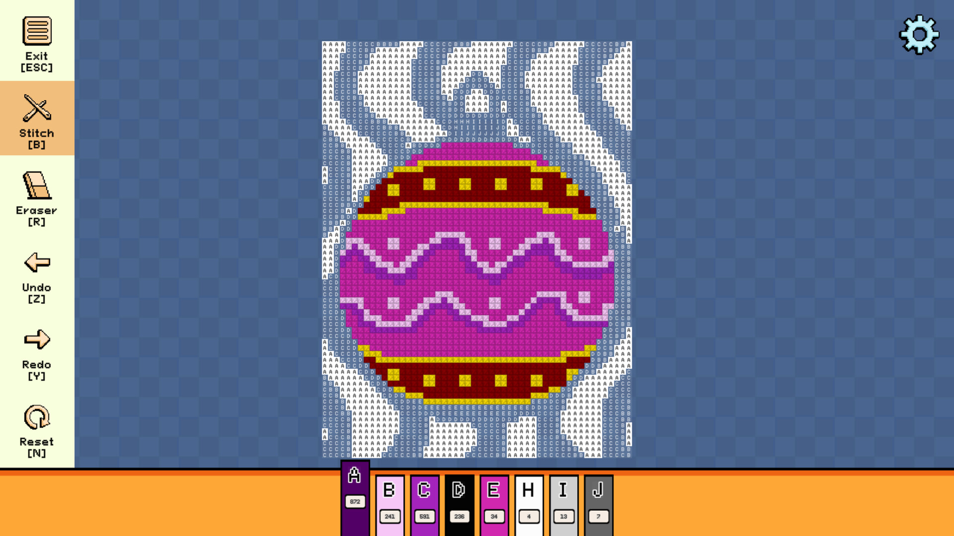 Pixel Cross Stitch - Christmas Baubles Pack 3 Featured Screenshot #1