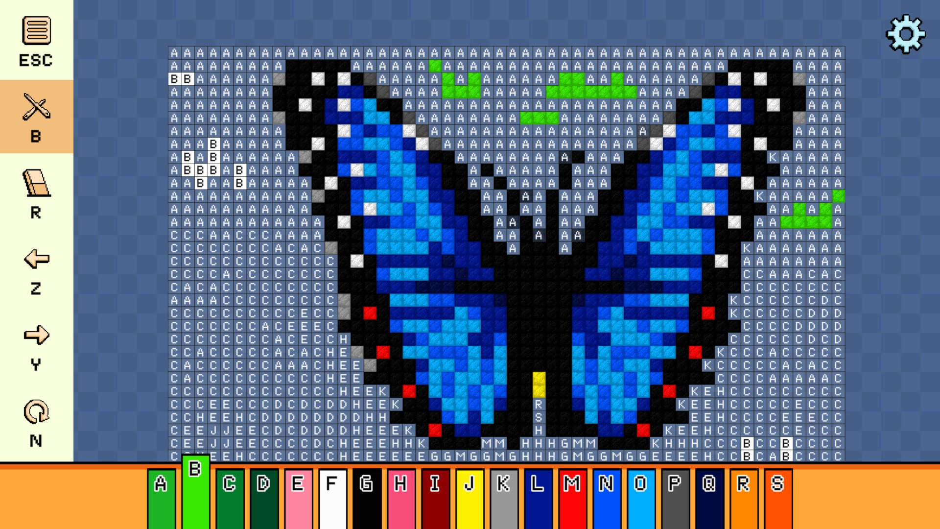 Pixel Cross Stitch - Flowers and Butterflies Pack 2 Featured Screenshot #1