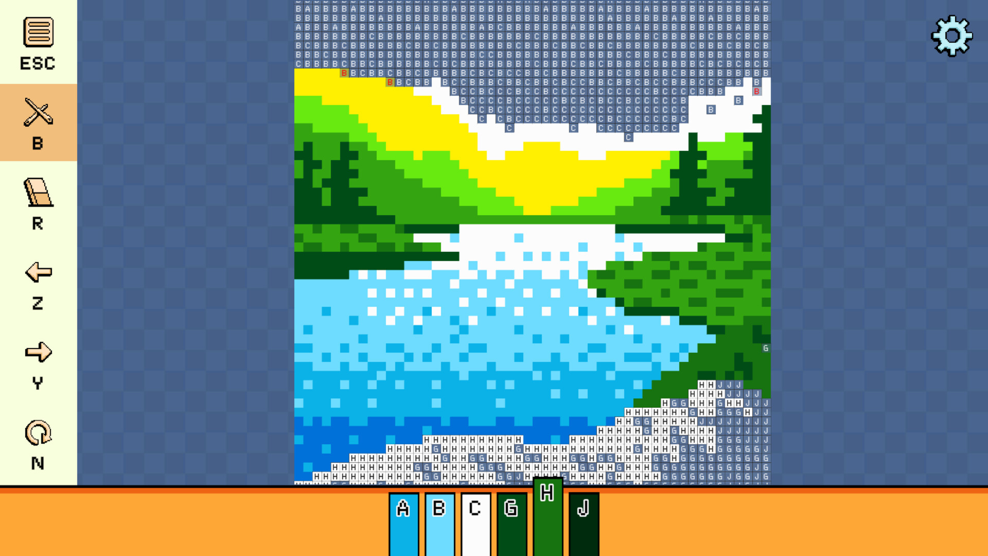 Pixel Cross Stitch - Landscapes Pack 2 Featured Screenshot #1