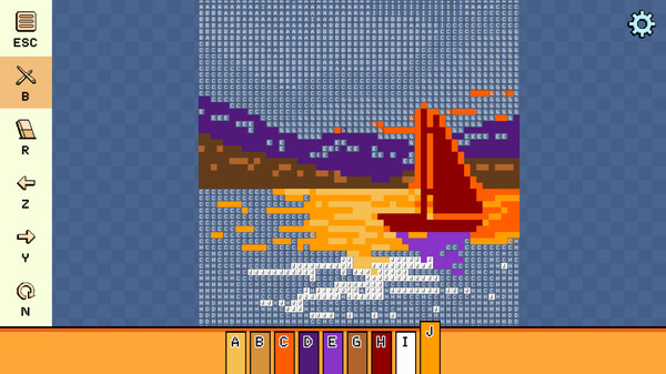 Pixel Cross Stitch - Landscapes Pack 3 for steam Pixel Cross Stitch - Landscapes Pack 3 for steam