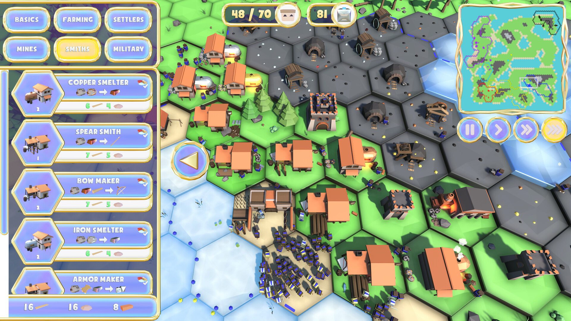 Settle and Battle: New Empires screenshot 1