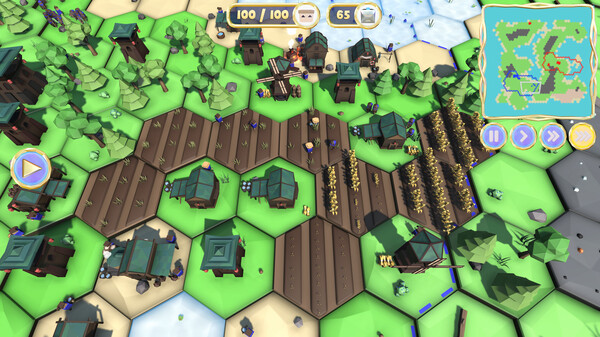Screenshot z Settle and Battle: New Empires Screenshot z Settle and Battle: New Empires