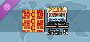 Pixel Cross Stitch - Simple Patterns Pack 5