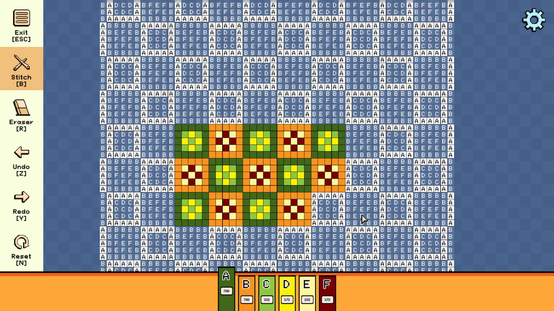 #4. Pixel Cross Stitch - Simple Patterns Pack 5 (Steam) 由: Error 300