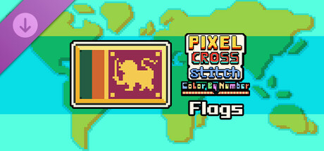 Pixel Cross Stitch - Flags Pack banner image