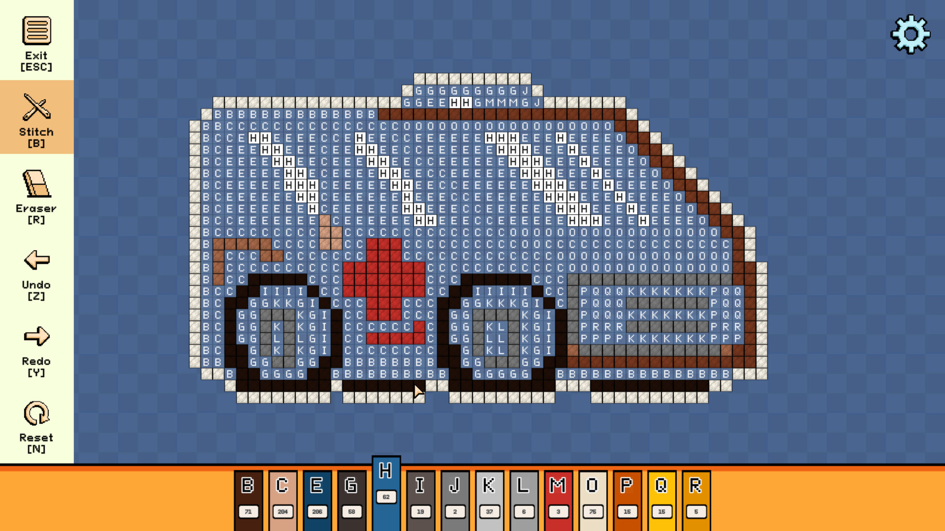 Pixel Cross Stitch - Tiny Vehicles Pack Featured Screenshot #1