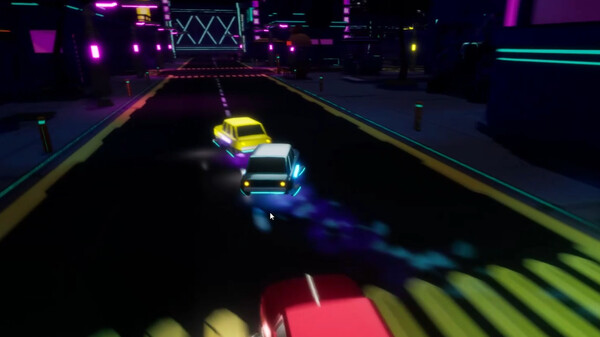 Скриншот 1 из игры Neon Sliders