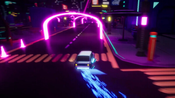 Скриншот 5 из игры Neon Sliders