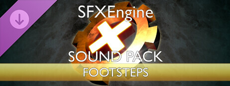 SFXEngine Sound Pack: Footsteps cover art