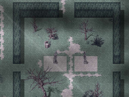 RPG Maker MZ - KR Haunted House Tileset