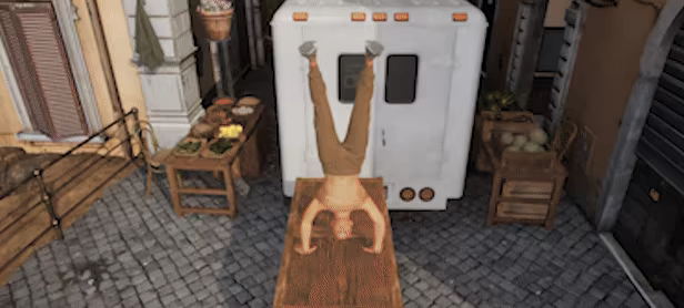 Handstand Hank video 1