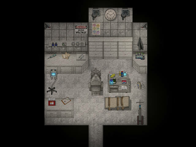 RPG Maker MZ - KR Gothic Prison Tileset Featured Screenshot #1