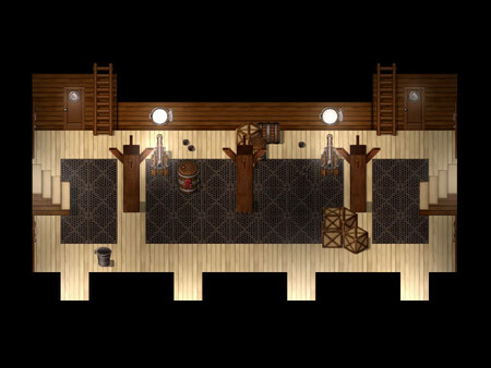 RPG Maker MZ - KR High Seas Ship Tileset Kit