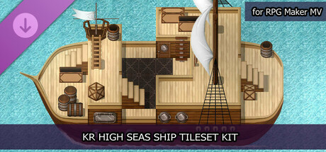 RPG Maker MV - KR High Seas Ship Tileset Kit