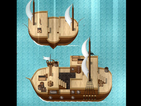 RPG Maker MV - KR High Seas Ship Tileset Kit