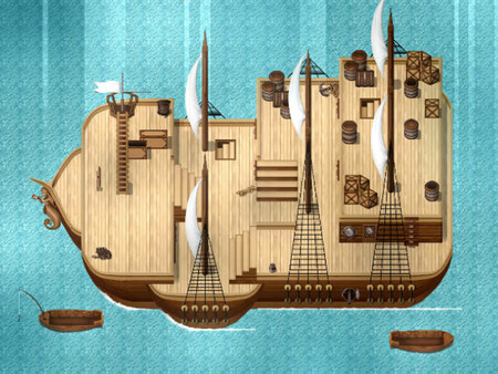 RPG Maker MV - KR High Seas Ship Tileset Kit