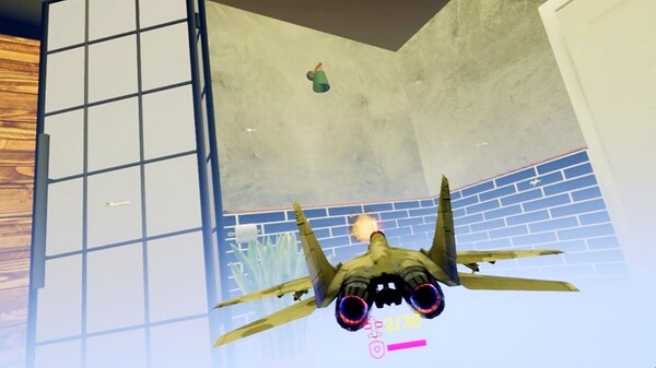 Re shrinking conflict: VR indoor air battle screenshot 6