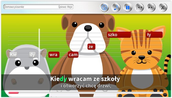 Zabawa Karaoke - Fasolki.