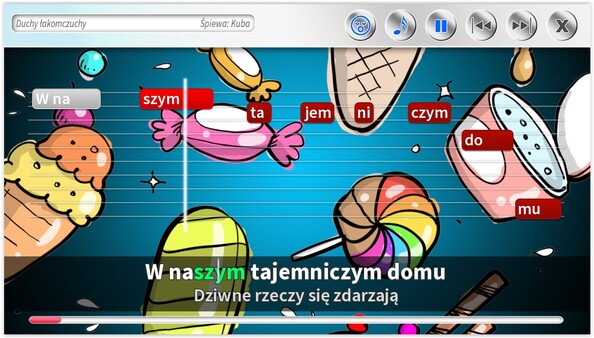 Zabawa Karaoke - Fasolki.