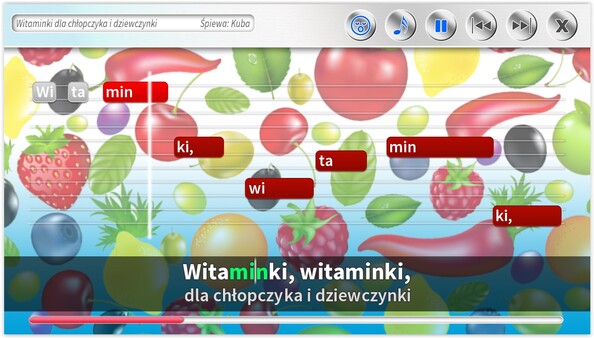 Zabawa Karaoke - Fasolki.