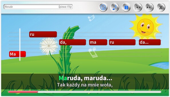 Zabawa Karaoke - Fasolki.