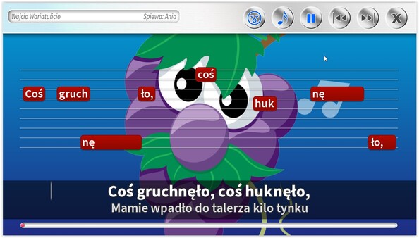 Zabawa Karaoke - Fasolki.