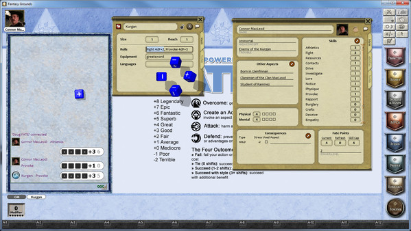 Fantasy Grounds - FATE Core Ruleset
