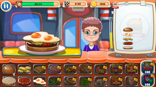 Top Burger Shop Simulator — скриншот 6