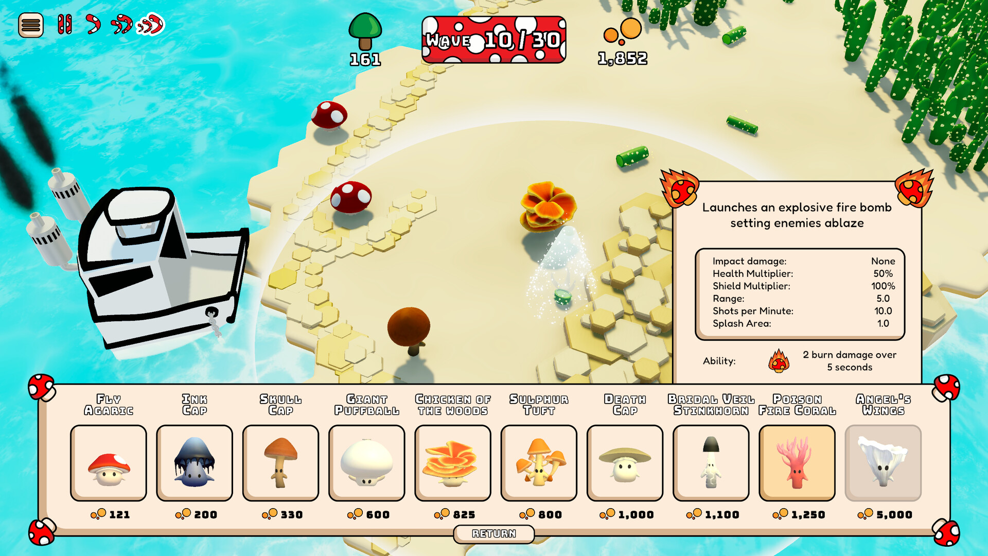 Shrooms! Tower Defence screenshot #5